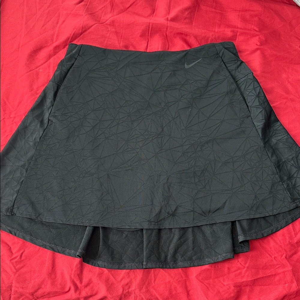 Nike Women's Geometric Black Skater Skirt